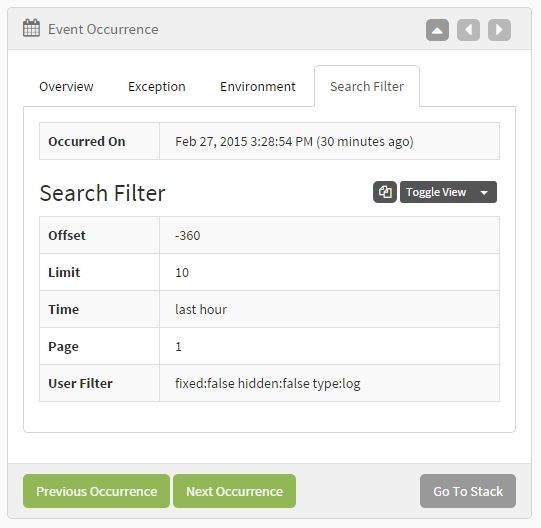 Exceptionless Custom Objects