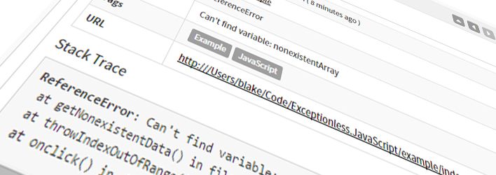 Exceptionless JavaScript Client