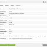 Exceptionless Node.js Event Environment Details