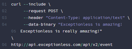 Post Event Exceptionless