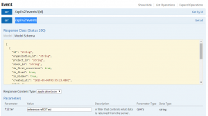Exceptionless API Get All Filter Search
